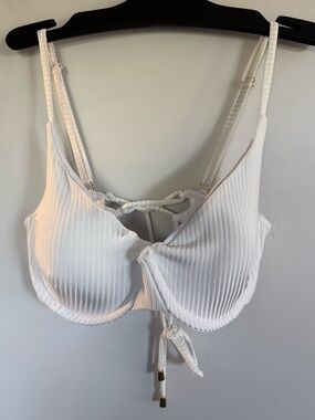 NWOT Kenny Flowers Santorini Underwire Bikini Top Size Large DD